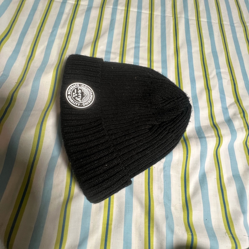 Rosetta Getty Black Knit Beanie